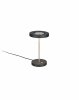 Lampka stołowa nocna LED okrągły klosz nowoczesna designerska ozdobna ściemnialna GUANO 534410107 Trio